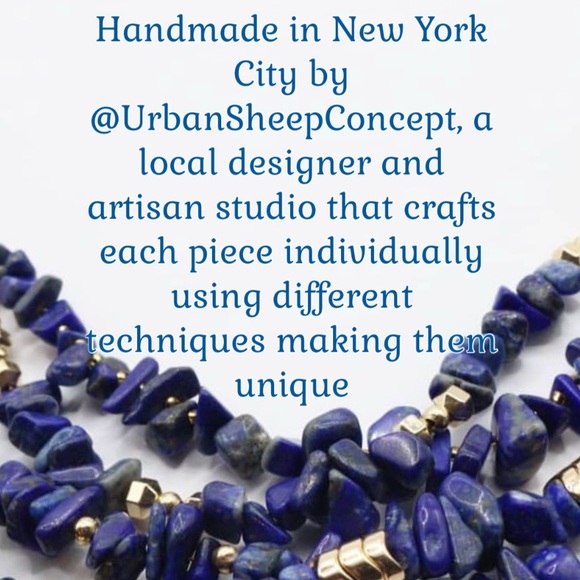 💎Sodalite Silver Tone Hardware Earrings Handcrafted Sodalite Earrings(2gr.each) - Picture 2 of 7